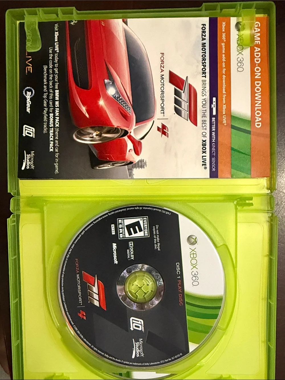 Forza Motorsport 4 - Xbox 360 Racing Videogame